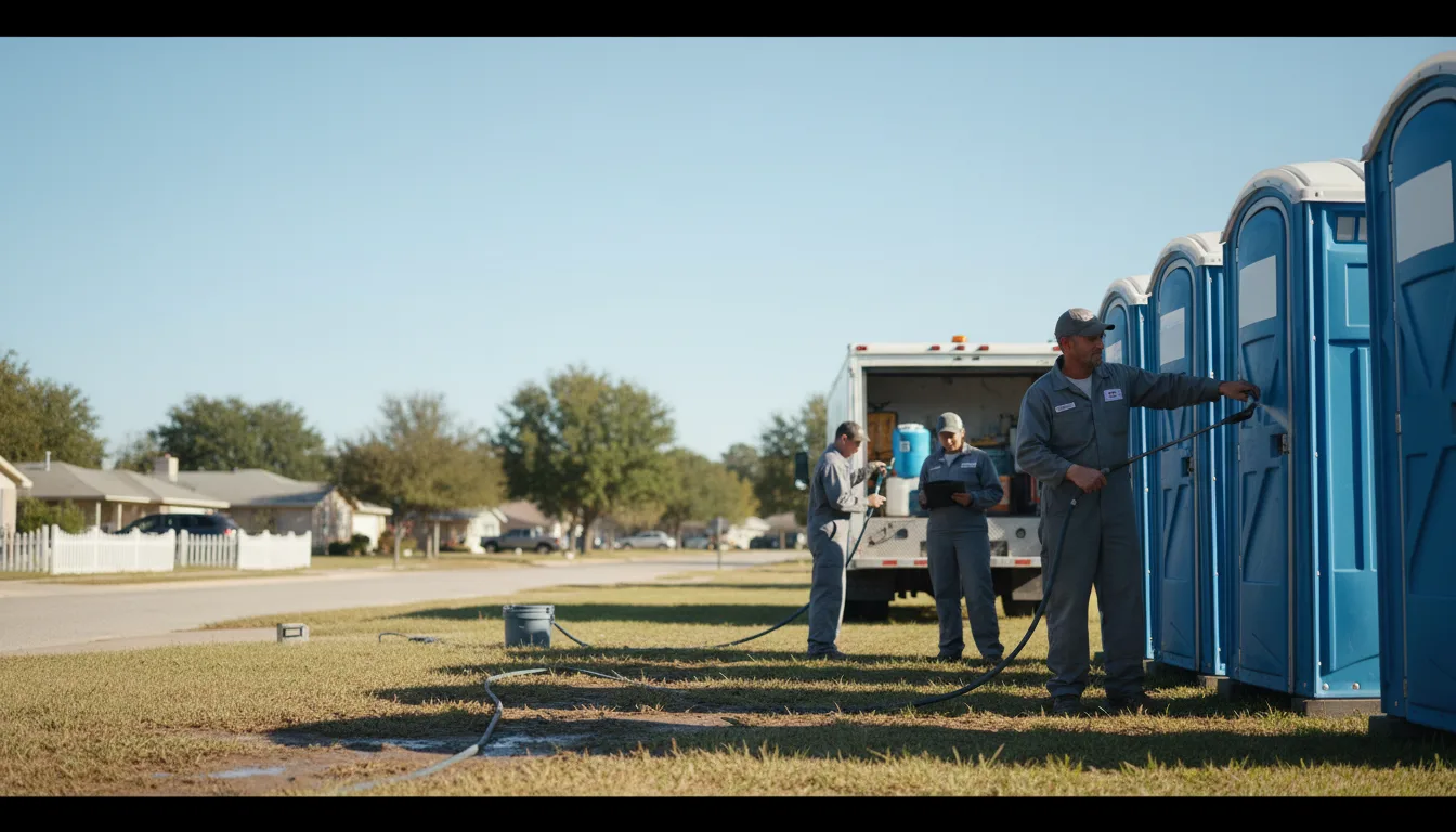 Long-Term Portable Toilet Rental in Bee, VA near me